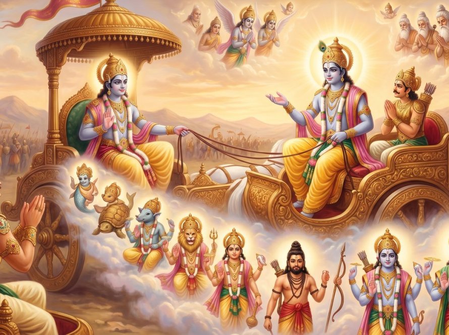 The Bhagavad Gita — Chapter 4: Jnana-Karma-Sannyasa Yoga (Knowledge & Renunciation of Action)