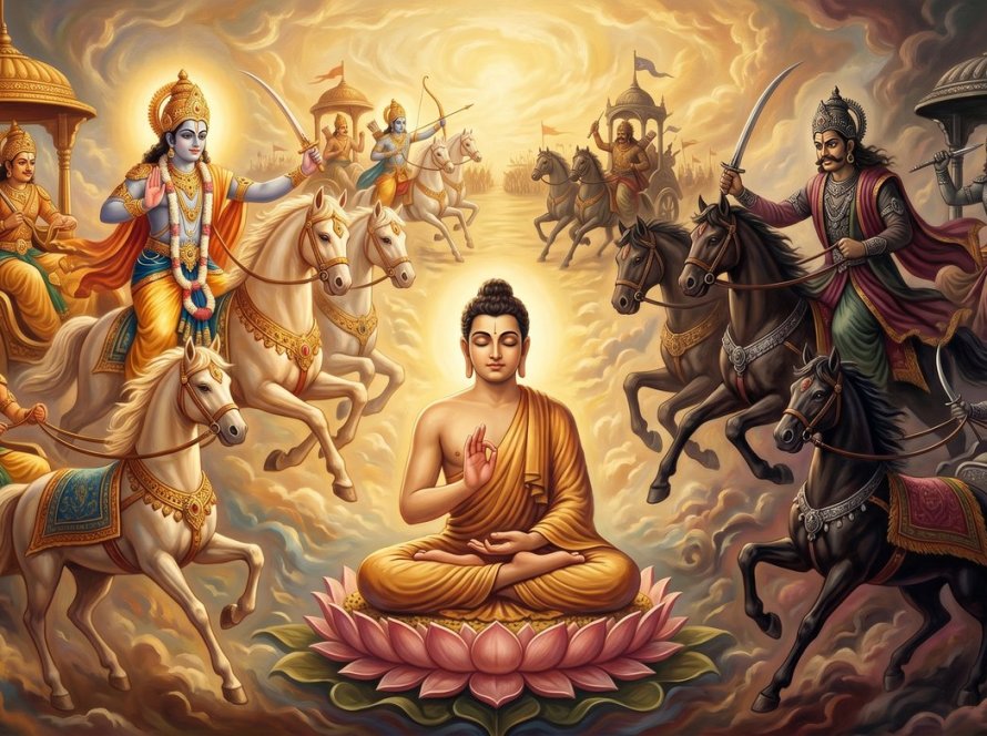 The Inner Battle of the Bhagavad Gita