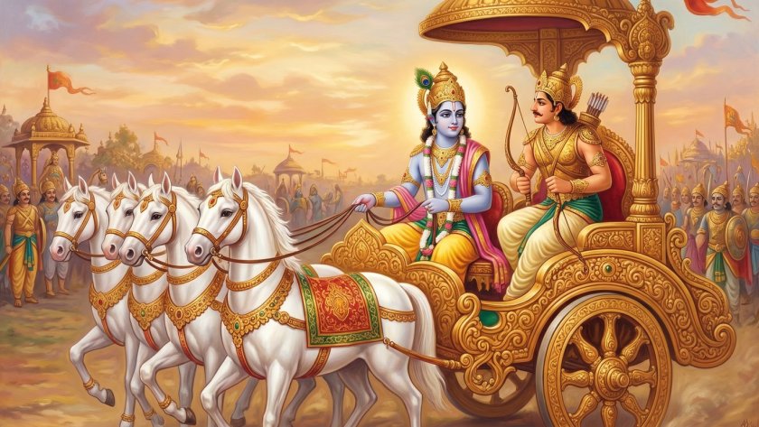 The Mighty Lord Krishna: The Divine Charioteer of the Soul