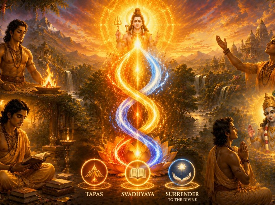 The Threefold Path in Daily Life: Tapas, Svadhyaya, Ishvara-Pranidhana